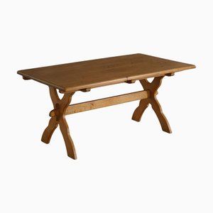 Dänischer Mid-Century Esstisch aus Eiche von Henning Kjærnulf, 1960er
