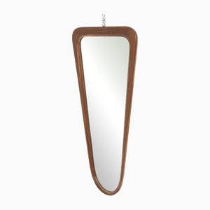 Miroir en Forme avec Cadre en Teck, Italie, 1960s