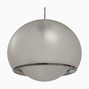 Acrylic Bud Pendant Lamp attributed to Harveiluce attributed to Guzzini, Italy, 1968