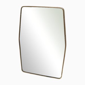 Miroir Vintage en Laiton, 1960s