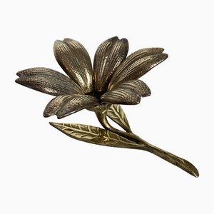 Bronze Lotus Flower Ashtray with Removable Petals, 1960s