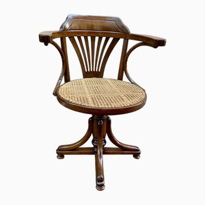 Art Nouveau Model No. 3 Swivel Chair by Michael Thonet for Thonet, Austria, 1910s