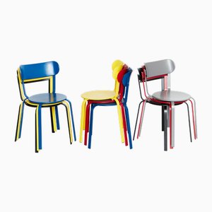 Stil S48 Chair by Patrick Norguet for Lapalma, 2010s, Set of 9