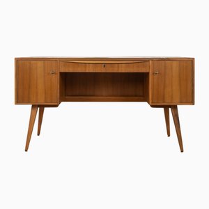 Freistehender Vintage Schreibtisch, 1950er