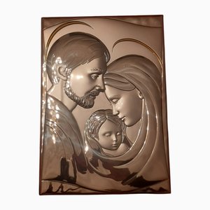 Bas-Relief Icon in Silver and Gold