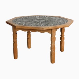 Vintage Danish Brutalist Coffee Table, 1960s