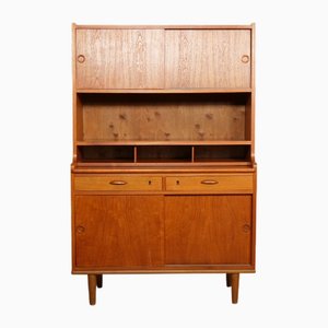 High Vintage Secretaire in Teak