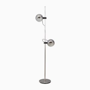 Vintage Floor Lamp in Chromed Metal by Goffredo Reggiani for Reggiani, 1970s