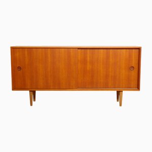 Vintage Sideboard with Sliding Doors