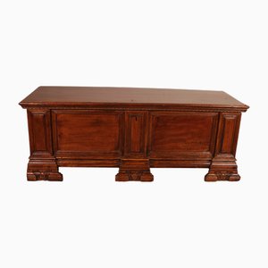 Italian Renaissance Walnut Chest, 1500s