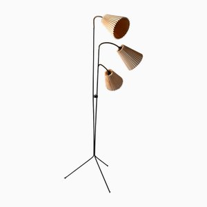 Scandinavian Three-Arm Floor Lamp, 1950s