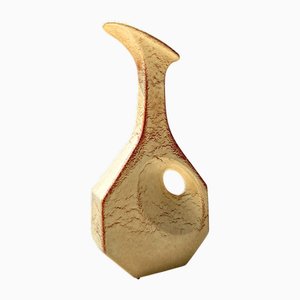 Vaso grande scultoreo in ceramica di Roberto Rigon per Bertoncello, anni '60