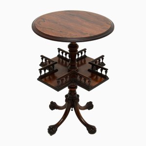 Antique Victorian Revolving Bookcase, 1860
