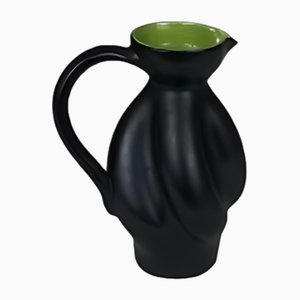 Jarrón Jar verde de Fernand Elchinger, años 50