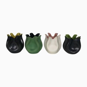 Bonbonnières de Naissance Vases by Ferdinand Elchinger, 1950s, Set of 4