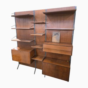Mid-Century Modular Bookcase in Teak