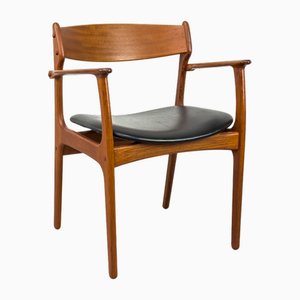 Danish Teak Armchair by Erik Buch for O.D Møbelfabrik, 1960s