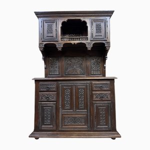 Renaissance Style Cabinet in Carved Wood, 1850s