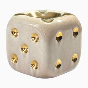 Vintage French Pottery Ashtray from Vallauris, 1960s