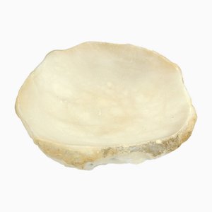 Vintage Italian Alabaster Dish, 1980s