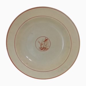Plat de Service par Gio Ponti pour Richard Ginori, Italie, 1920s