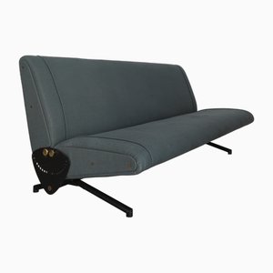 Sofá modelo D70 italiano de Osvaldo Borsani para Tecno, años 50