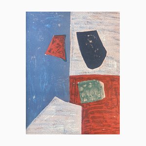 After Poliakoff, Composition for XXe siècle Art Magazine, 1958, Lithograph