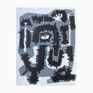 Raoul Ubac, Composición para XXe siècle Art Magazine, 1958, Grabado