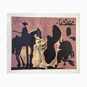 After Pablo Picasso, Before the Sting, Cercle d'Art, 1962, Linocut