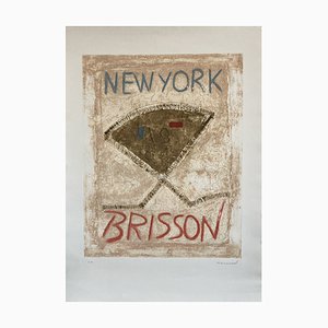 Pierre-Marie Brisson, New York, 1984, Incisione