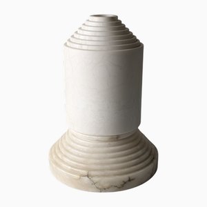 Babel Table Lamp by Santa & Cole Sculpted Alabaster, 1971