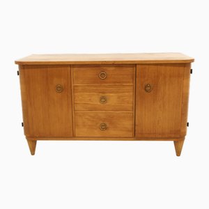 Modern Scandinavian Elm Chest of Drawers, 1940s