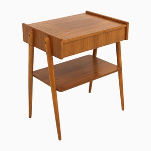 Scandinavian Birch Stool, Sweden, 1950s