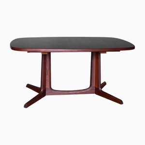 Vintage Danish Wooden Extendable Dining Table from Gudme Møbelfabrik, Set of 3
