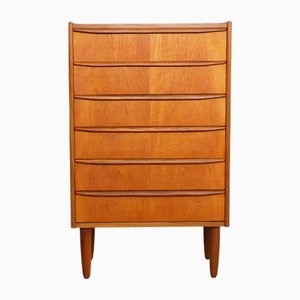 Commode à Tiroirs Vintage en Teck, Danemark