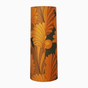 Vintage Psychedelic Lampshade for Floor Lamp with Glass Base, 1970s