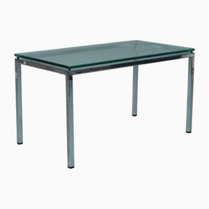 Vintage Coffee Table in Glass and Steel, 1960s