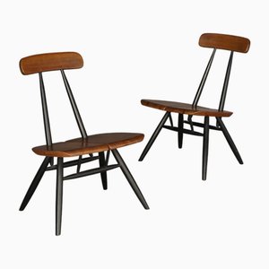 Set of Pirkka Lounge Chairs by Ilmari Tapiovaara for Laukaan Puu, 1960s