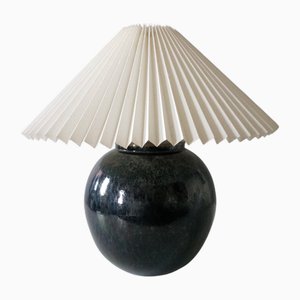 Tischlampe aus Keramik von Jérôme Massier Vallauris, 1950er