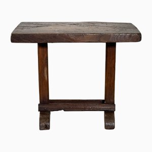 Late 19th Century Rustic Oak Coffee Table