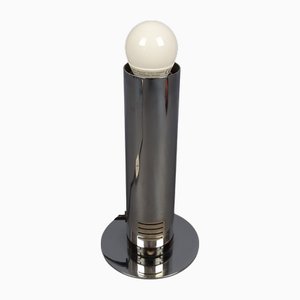 Modern Chromed Steel Table Lamp from Targetti Sankey, 1970s