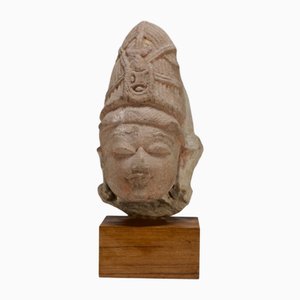 Zentralindischer Künstler, Shiva Kopf, 10. Jh., Steingut