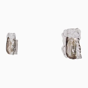 Wandleuchten aus Muranoglas von Kalmar, 1970er, 2er Set