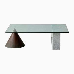 Mesa de centro Kono de Massimo and Lella Vignelli para Casigliani, años 80