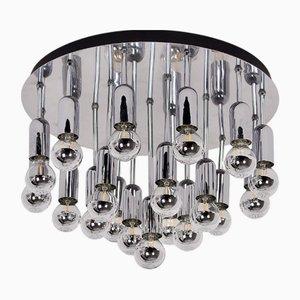 Lampada da soffitto Atomic in stile Sciolari, anni '70