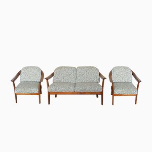 Vintage Sofa and 2 Armchairs from Knoll