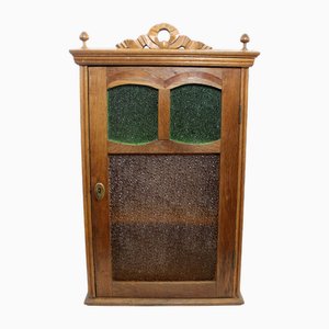 Art Deco Display Case in Oak and Glass, 1930