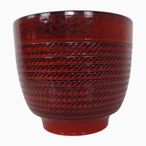 Large Ceramic Cachepot from Bay Keramik, Germany, 1970s