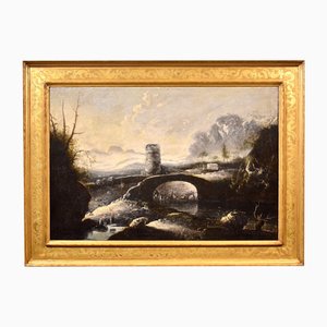 Hans De Jode, Scène Rustique, 17ème Siècle, Huile sur Toile