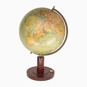 Globe Terrestre Art Déco de Columbus, Allemagne, 1930s